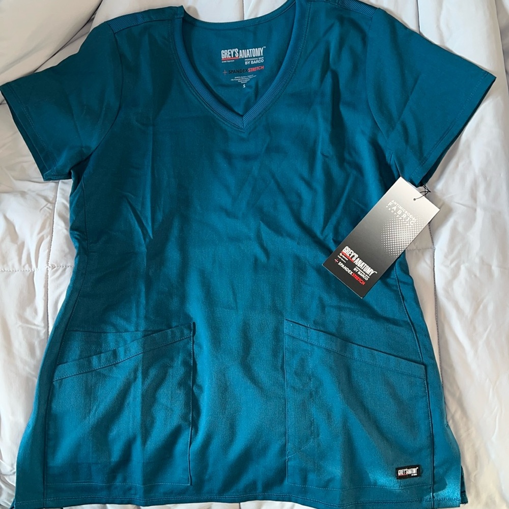 NWT Grey’s Anatomy Scrub Top